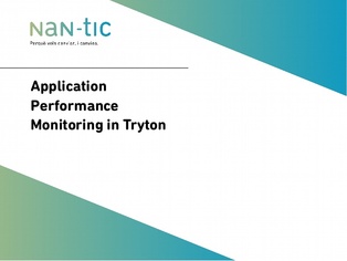 Application Performance Monitoring in Tryton (Inglés)