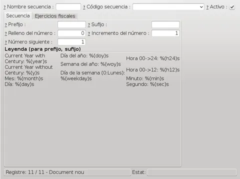 Sequence view screenshot