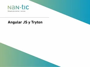 Angular JS and Tryton