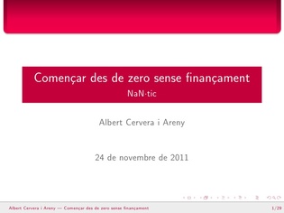 Começar des de zero sense finançament