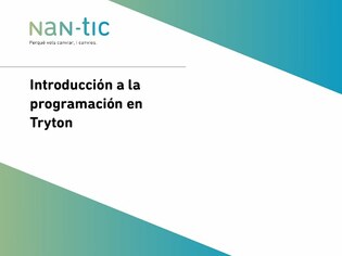 Introducció a la programació de Tryton (Castellà)