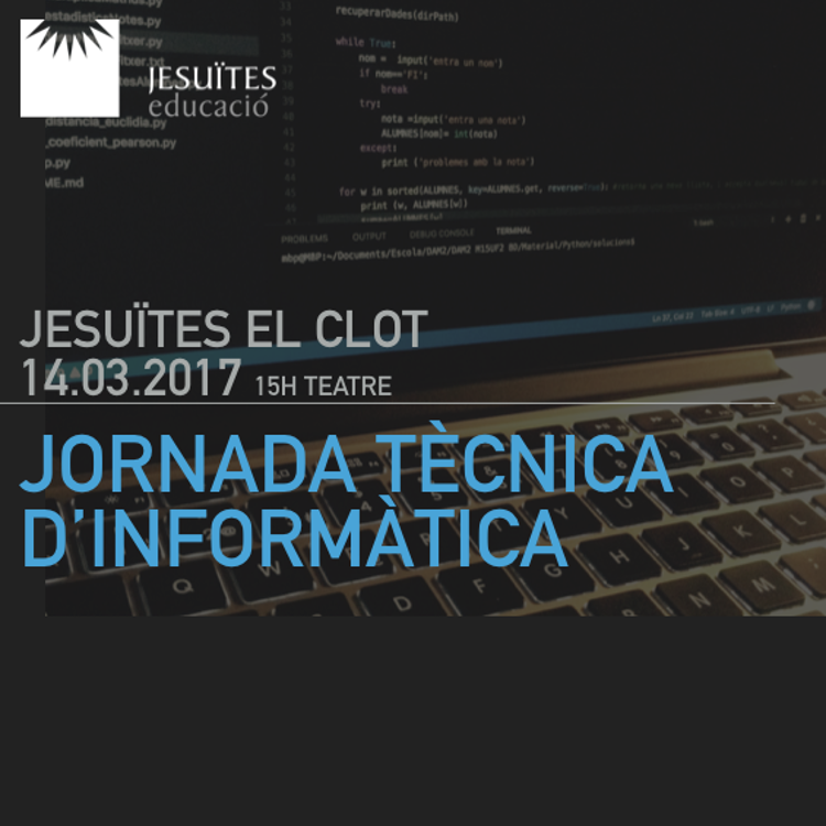 Alumnes que obren els ulls i el portàtil a Tryton i l'open source