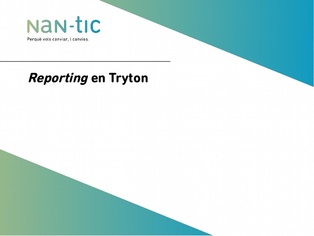 Reporting en Tryton