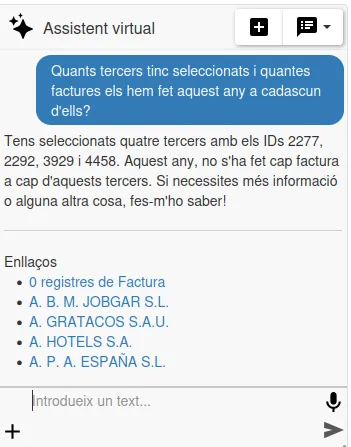 Registres seleccionats